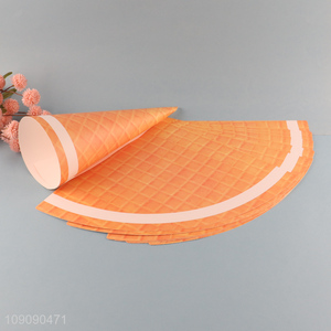 Factory Supply 10 Pieces 35*47.5cm Ice Cream Cone Shaped Flower Wrapping Paper