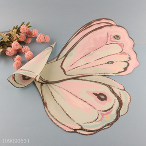 New Arrival 20 Pieces 50*56cm Butterfly  Flower Wrapping Paper for Wedding Birthday