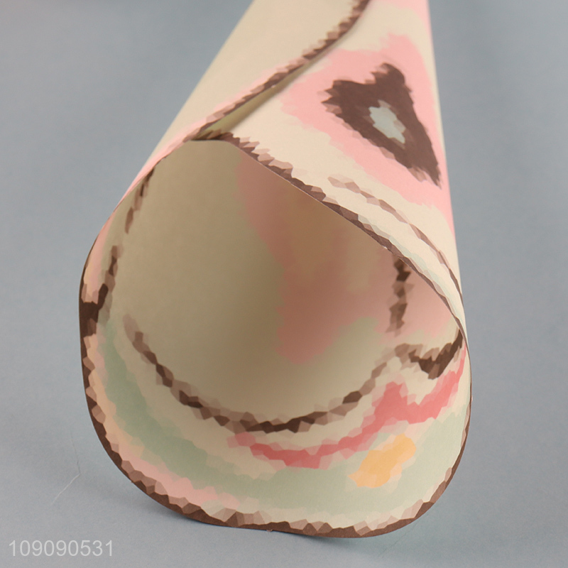 New Arrival 20 Pieces 50*56cm Butterfly  Flower Wrapping Paper for Wedding Birthday