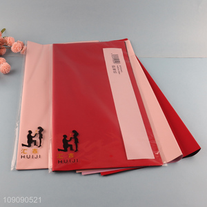 Hot Selling 20 Pieces 56*56cm Thick Waterproof Double Sided Bicolor Wrapping Paper