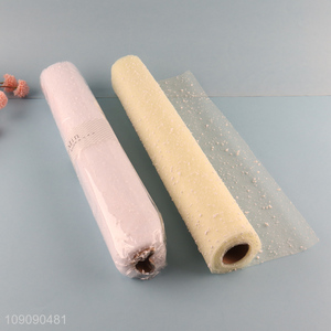 New Product 50cm*4 Yards Flower Wrapping mesh Paper Snow Dot Yarn for Wedding