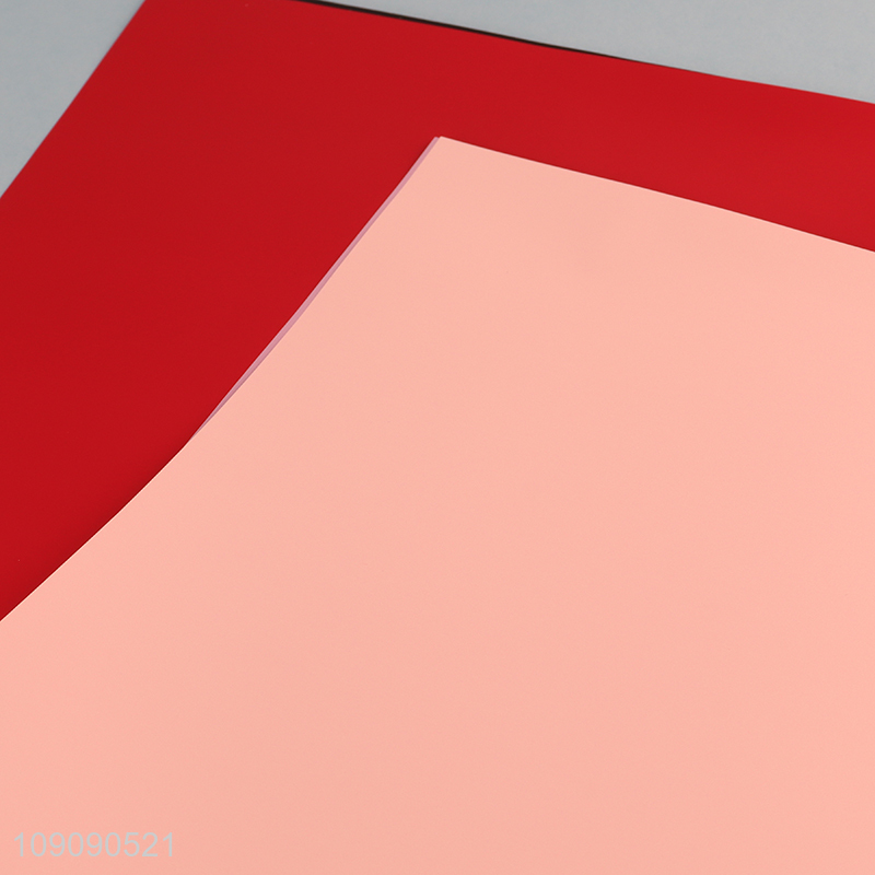 Hot Selling 20 Pieces 56*56cm Thick Waterproof Double Sided Bicolor Wrapping Paper