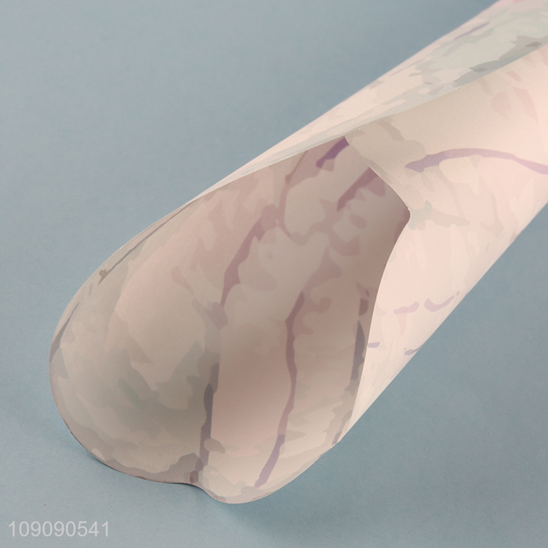 Good Quality 20 Pieces 50*56cm Butterfly  Flower Wrapping Paper for Wedding Birthday