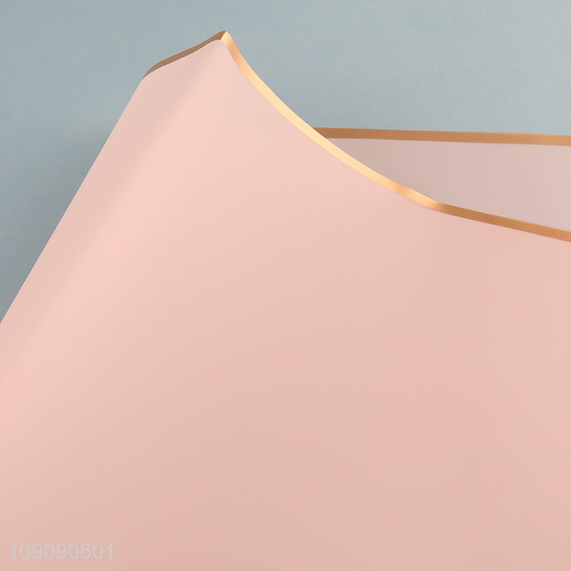 High Quality 20 Pieces 58*58cm Waterproof Flower Paper Wrap Flower Bouquet Wrapping Papaper