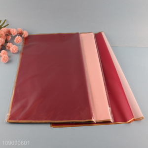 High Quality 20 Pieces 58*58cm Waterproof Flower Paper Wrap Flower Bouquet Wrapping Papaper