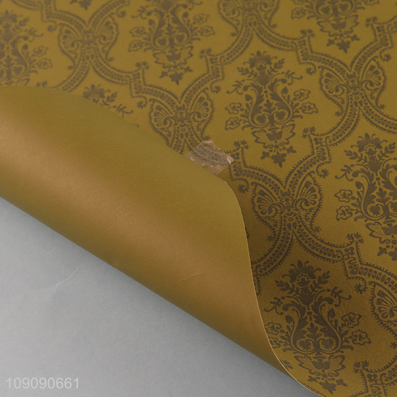 New Product 38cm*53cm Luxury Flower Boquet Wrapping Paper for Diy Art Crafts