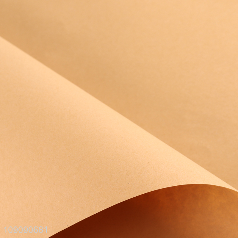 Online Wholesale 20 Pieces 60*60cm Kraft Paper for Gift Wrapping Flower Boquet