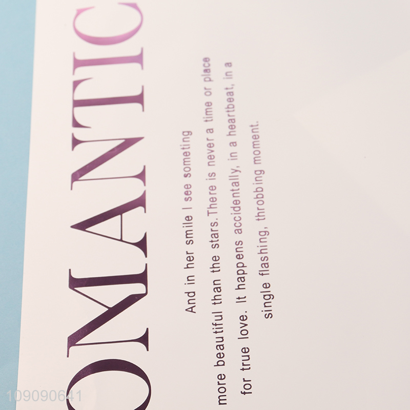 China Imports 10 Pieces 46*32cm Waterproof Letter Wrapping Paper Flower Wrap Paper