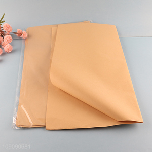 Online Wholesale 20 Pieces 60*60cm Kraft Paper for Gift Wrapping Flower Boquet