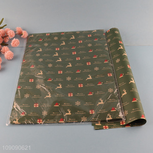 New Arrival 10 Pieces 50*70cm Christmas Gift Wrapping Paper Holida Gift Wrap Paper