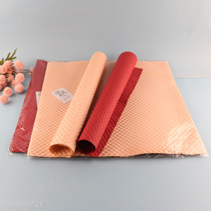 Good Quality 10 Pieces 53*53cm Solid Color Flower Bouquet Wrapping Paper Wholesale