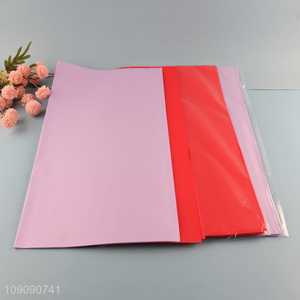 Factory Supply 10 Pieces 58*58cm Solid Color Flower Bouquet Wrapping Paper Wholesale