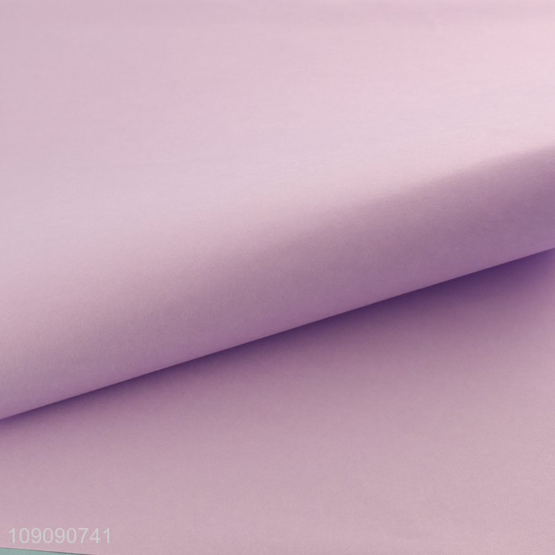 Factory Supply 10 Pieces 58*58cm Solid Color Flower Bouquet Wrapping Paper Wholesale