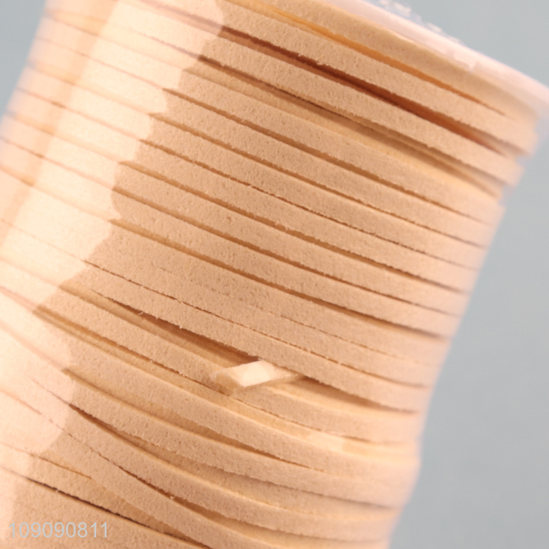 Good Quality 0.3cm*50 Yards 3mm Flat Faux Suede String Cord for Jewelry making