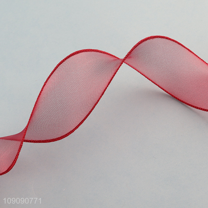 Online Wholesale 4cm*30 Yards Fish Tail Yarn for Flowers Bouquet Packaging Gift Wrapping