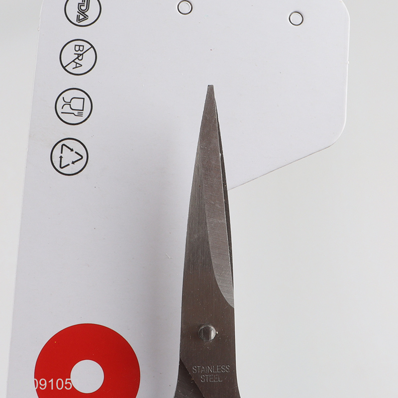 Factory price professional school office scissors paper scissors with pp handle