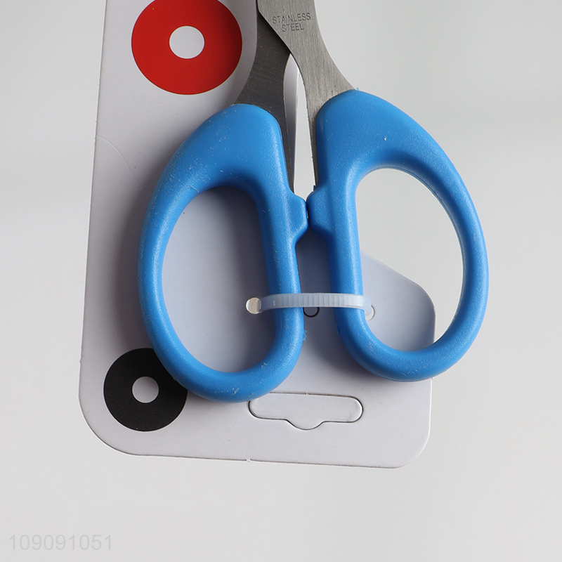 Factory price professional school office scissors paper scissors with pp handle