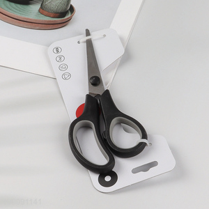 Hot products black stainless steel school office scissors multi-purpose scissors