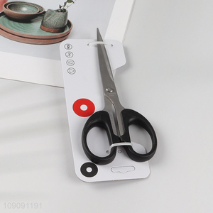 Factory supply black stainless steel household scissors multi-purpose scissors