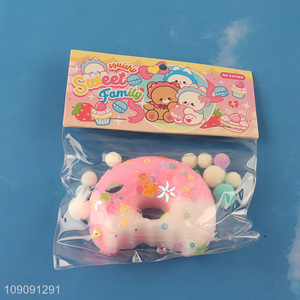 High Quality Soft Squeeze Squishy TPR Sensory Toy Squishy Donut