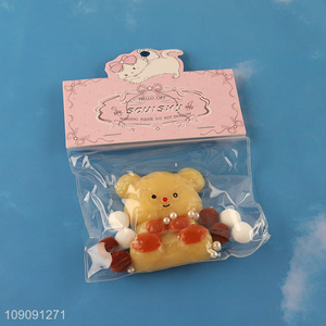 Factory Price Soft Squishy Squeeze Toy Party Favors Squishy Bear