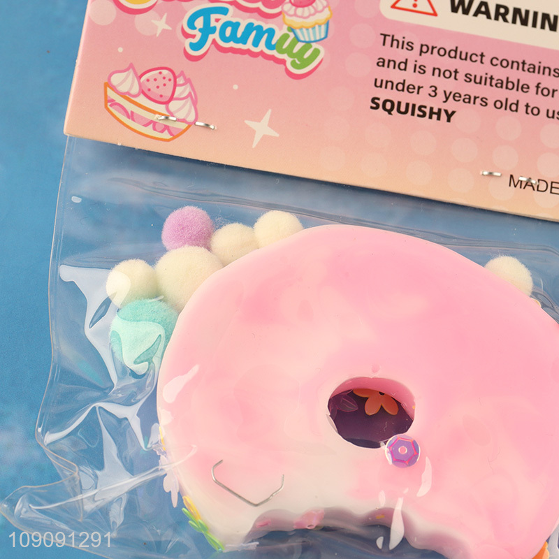High Quality Soft Squeeze Squishy TPR Sensory Toy Squishy Donut