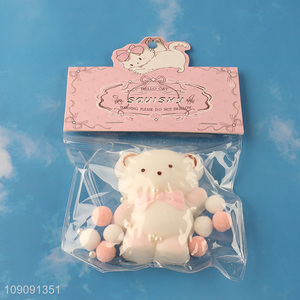 Wholesale Soft Squishy Toy Squeeze Fidget Toy Squishy Bear Party Favors