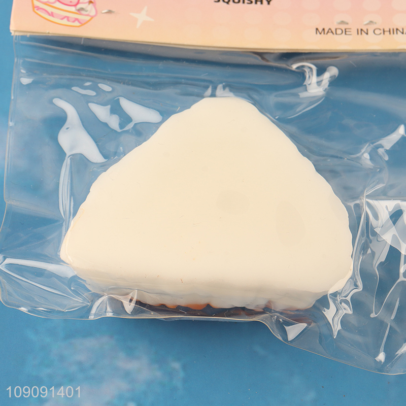 Good Quality Soft Squeeze Toy Anxiety Relief Toy Squishy Rice Roll