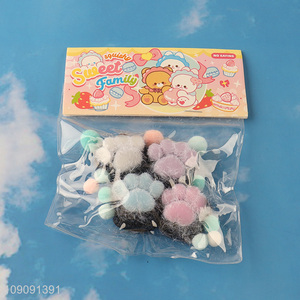 China Wholesale Soft Stress Relief Squeeze Fidget <em>Toy</em> Squishy <em>Cat</em> Paws