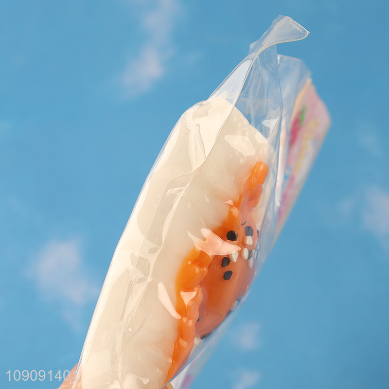 Good Quality Soft Squeeze Toy Anxiety Relief Toy Squishy Rice Roll