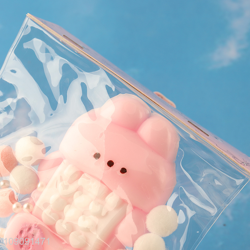 High Quality Soft Squeeze Toy Anxiety Relief Toy Squishy Bunny Toy