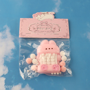 High Quality Soft Squeeze Toy Anxiety Relief Toy Squishy Bunny Toy