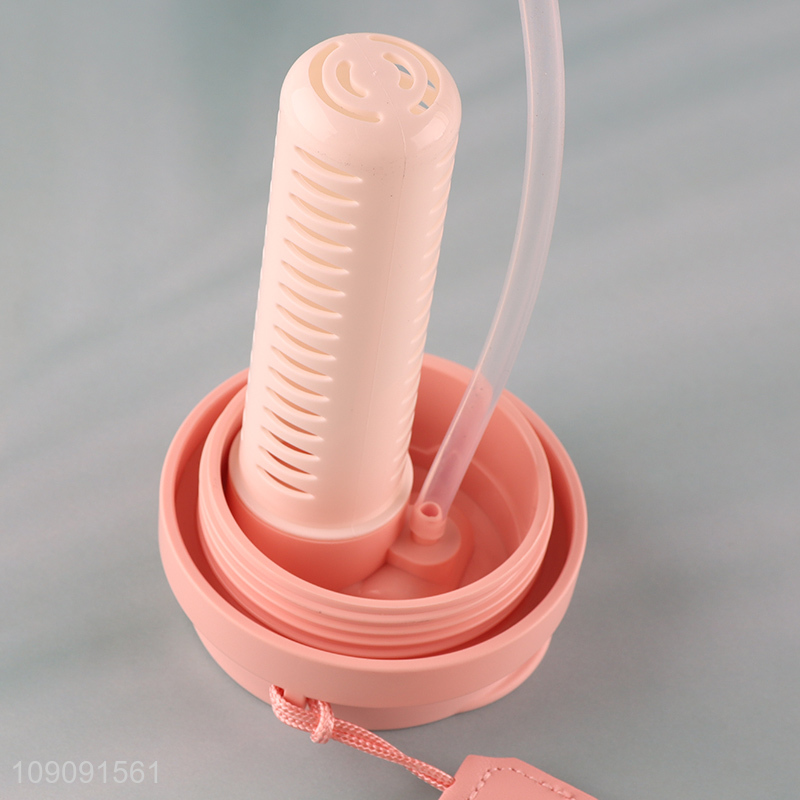 High Quality Stainless Steel Insulated Coffee Cup with Flip Straw, Tea Infuser