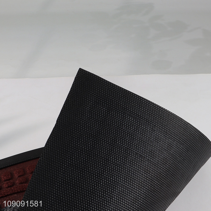 New arrival rectangle soft non-slip home restaurant floor mat door mat
