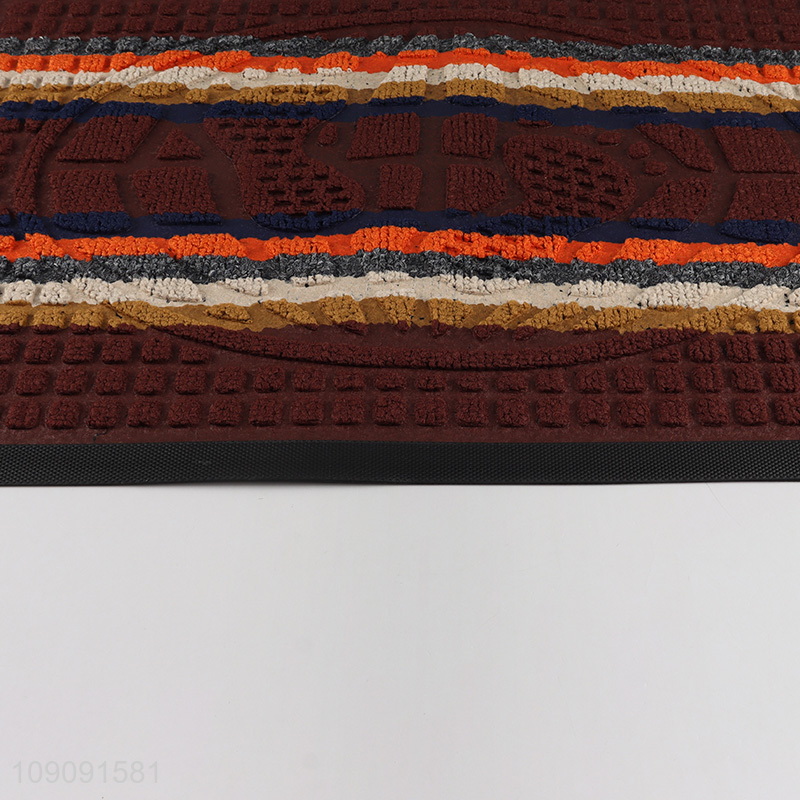 New arrival rectangle soft non-slip home restaurant floor mat door mat