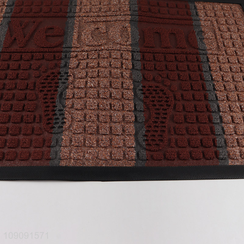 China products rectangle non-slip household floor mat door mat