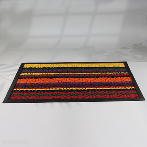 Yiwu market colorful rectangle anti-slip <em>floor</em> <em>mat</em> door <em>mat</em> for sale