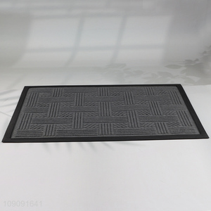 Best selling anti-slip rectangle polyester <em>floor</em> <em>mat</em> door <em>mat</em> for home