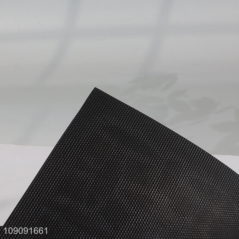 Most popular rectangle polyester anti-slip floor mat door mat for home