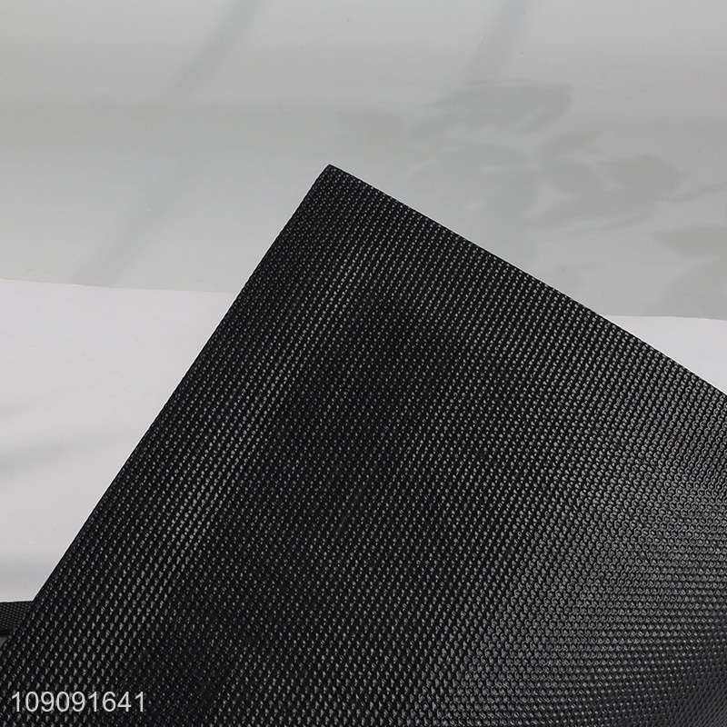 Best selling anti-slip rectangle polyester floor mat door mat for home