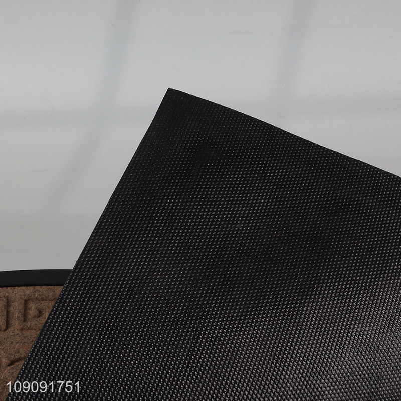 China supplier household semicircle floor mat door mat anti-slip mat