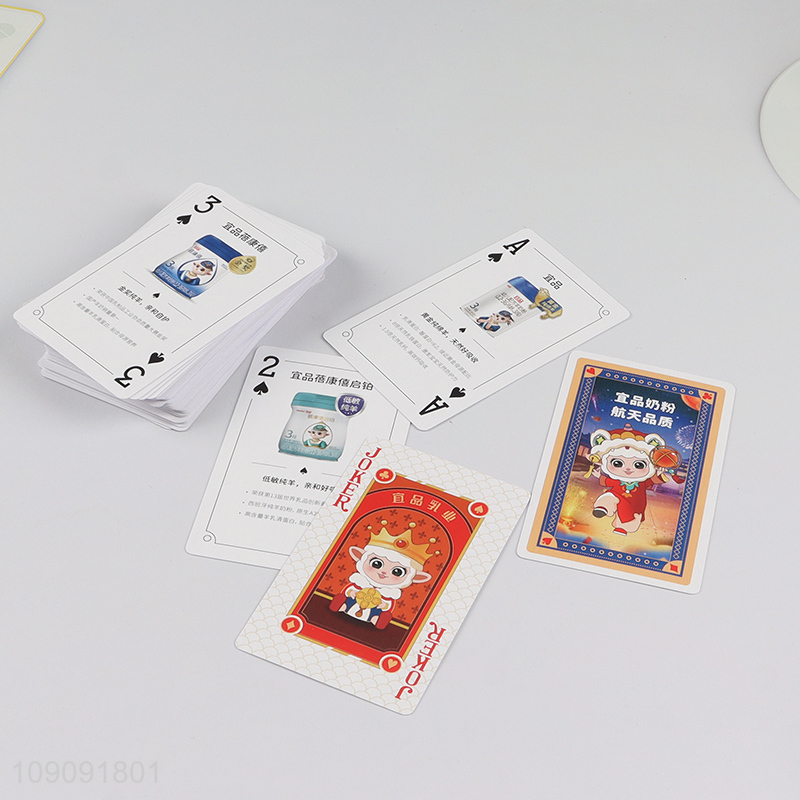 Top selling cartoon adult party supplies poker cards playing cards