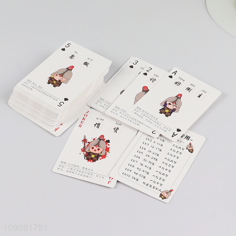 Hot selling adult party games poker cards playing cards wholesale