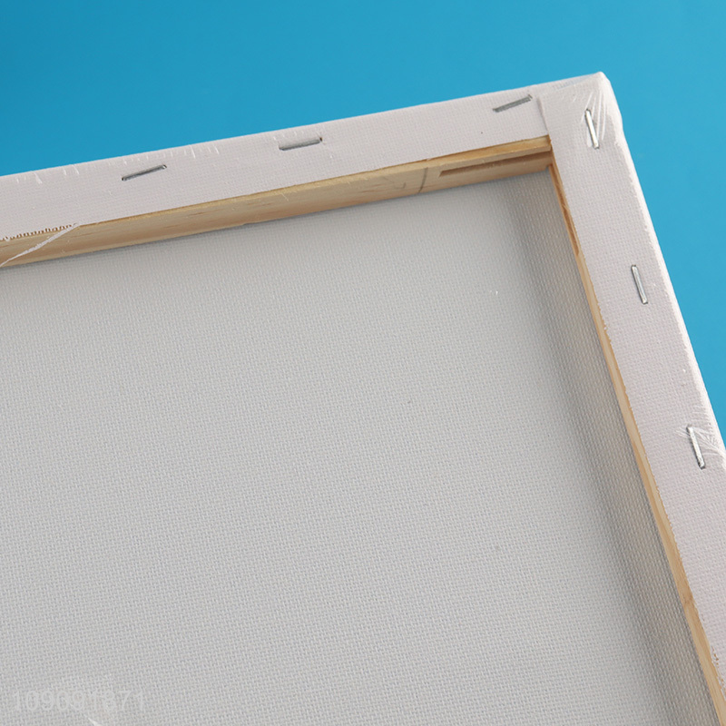 Factory Price 100% Cotton White Blank Canvas Boards for Painting