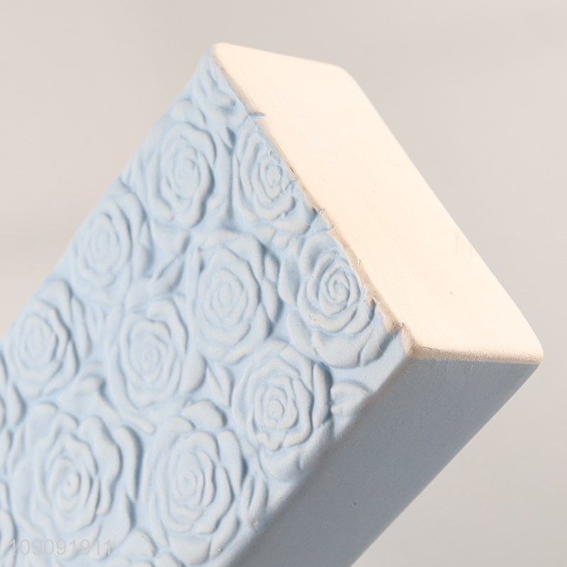 New Arrival Wall Mounted Embossed Ceramic Humidifier for Bedroom