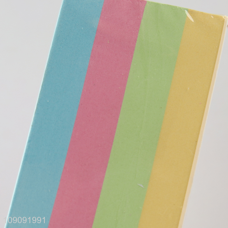 Wholesale 400 Sheets 3X3 Inch Self-Sticky Notes Pads for Office School