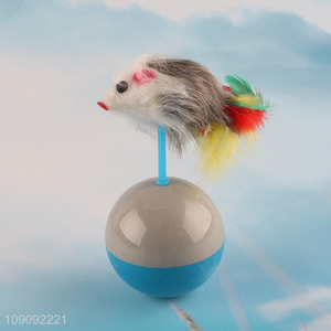 New Product Cat Mouse Toy Furry Tumbler for Indoor Cats Kittens