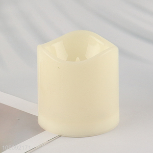 Hot Selling Battery Operated Flickering Flameless Led Pillar Candle