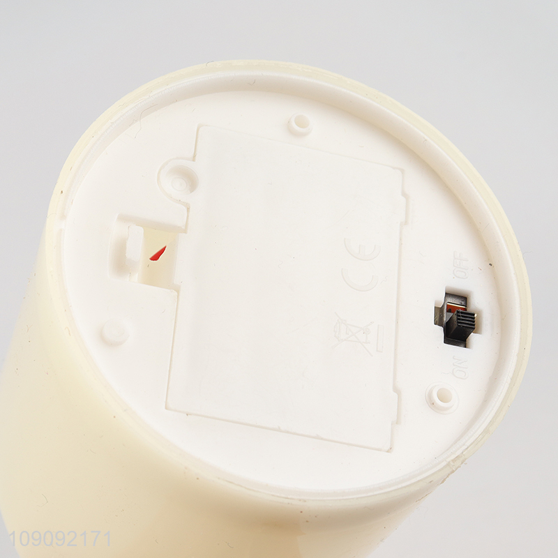 Hot Selling Battery Operated Flickering Flameless Led Pillar Candle