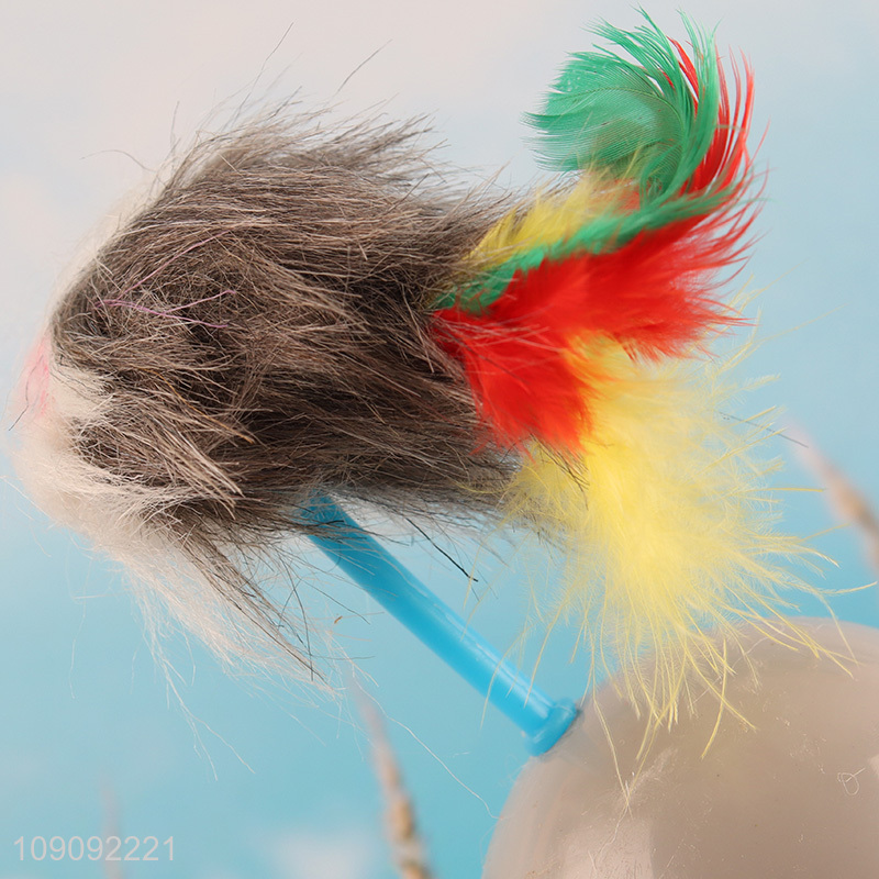 New Product Cat Mouse Toy Furry Tumbler for Indoor Cats Kittens